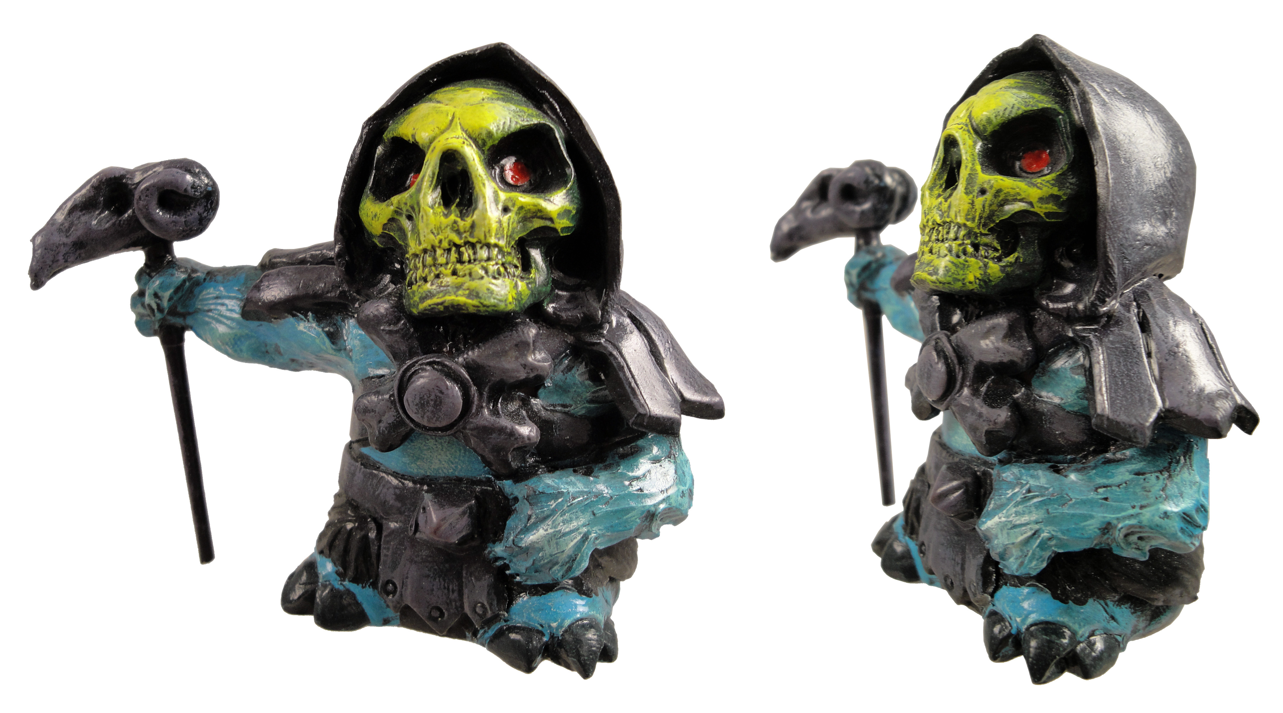 skeletor sculpture