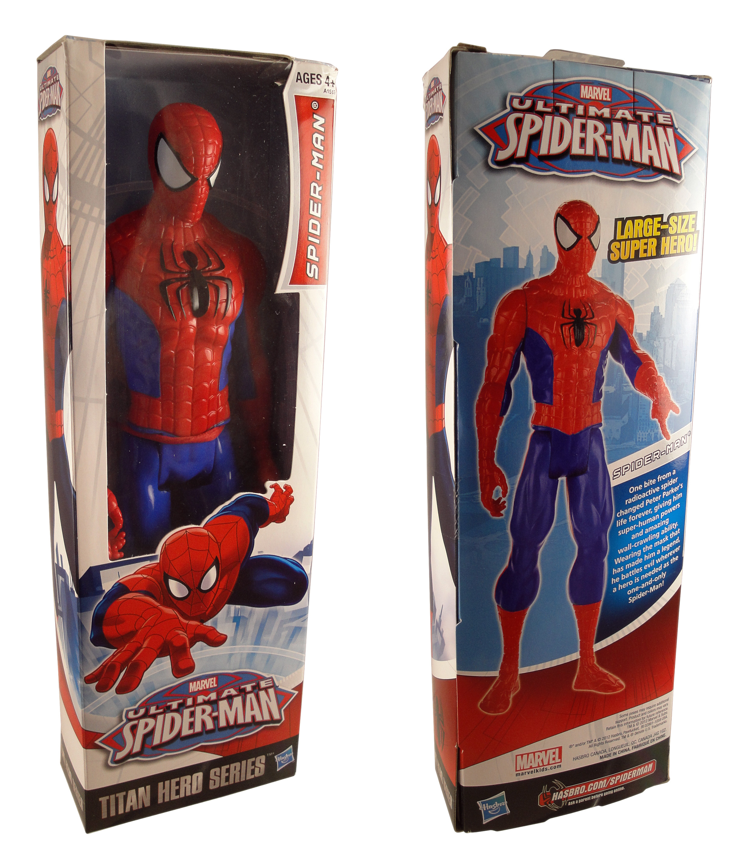 Ultimate spider man titan hero deals series