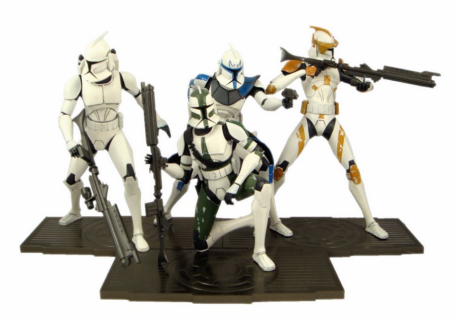 star wars clone wars statues