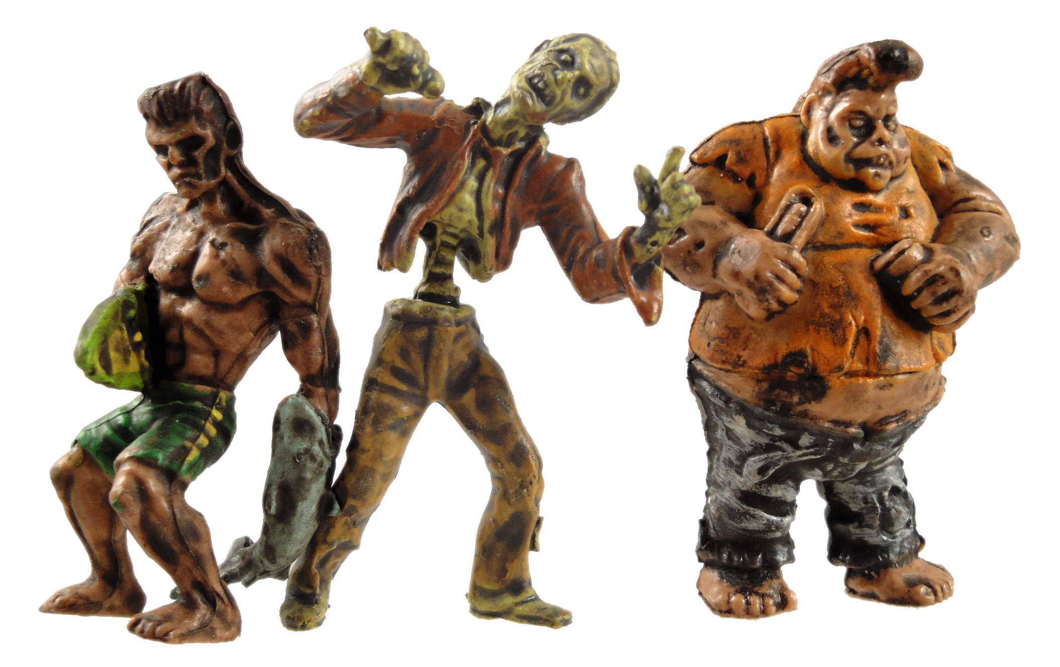 plastic zombie figures