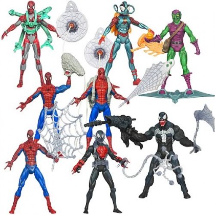 spider man 3.75 action figures
