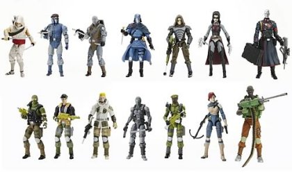 gi joe resolute action figures