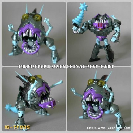 iGear's Upcoming Unofficial Transformers Sharkticon – BattleGrip