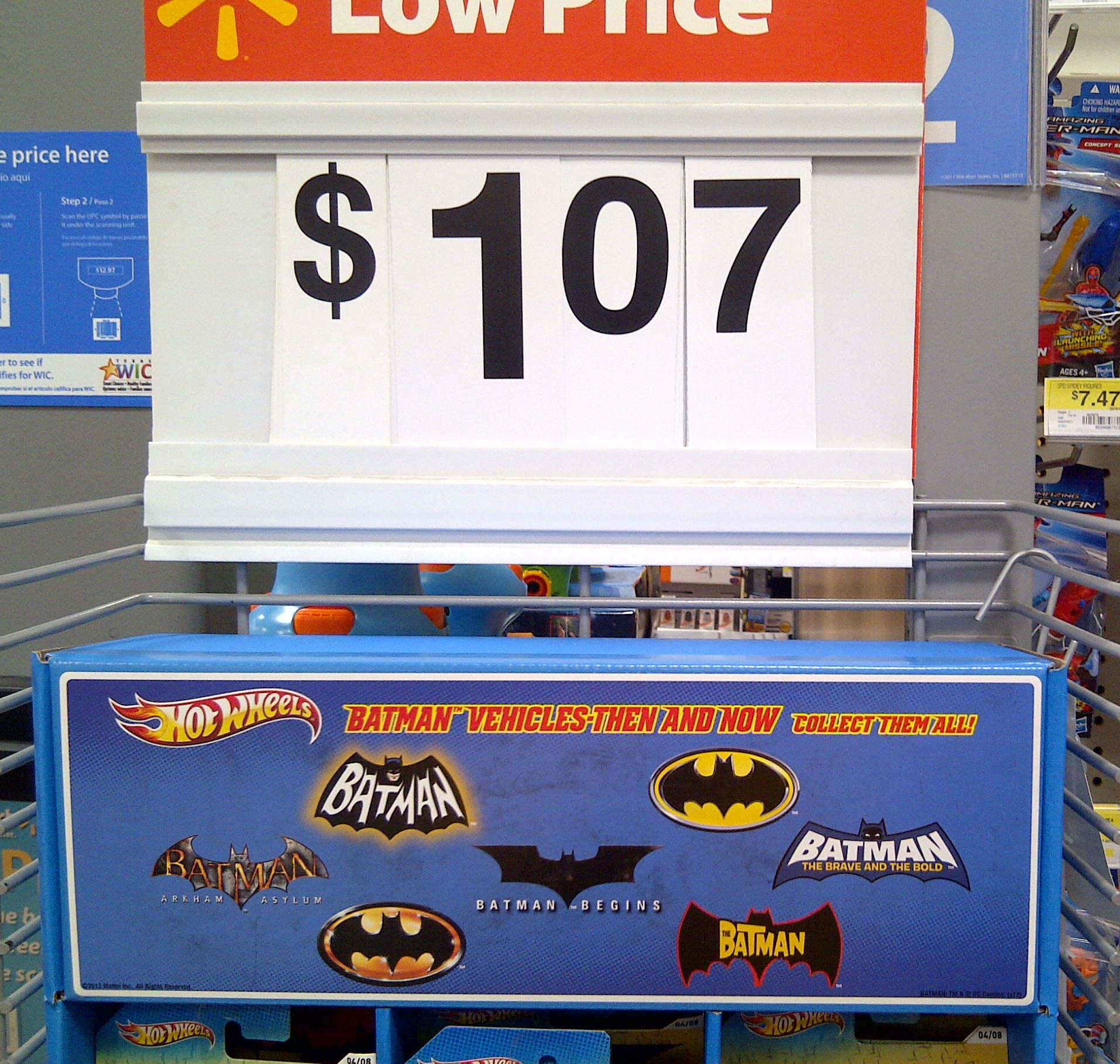 batman hot wheels walmart