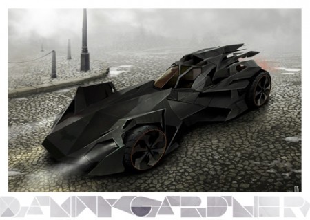 Spotted Online – Batmobile Concept Artwork by Danny Gardner – BattleGrip
