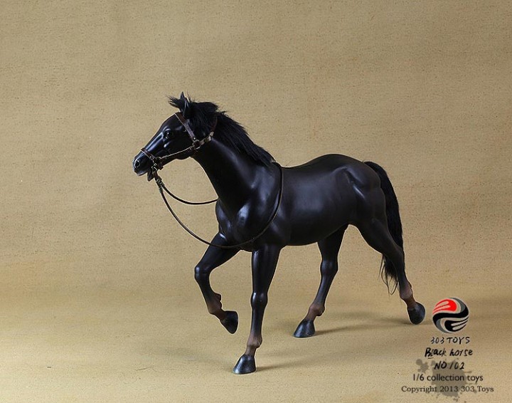 303 Toys’ Black 12-Inch Scale Horse Pre-Orders at Vantage Collectibles ...