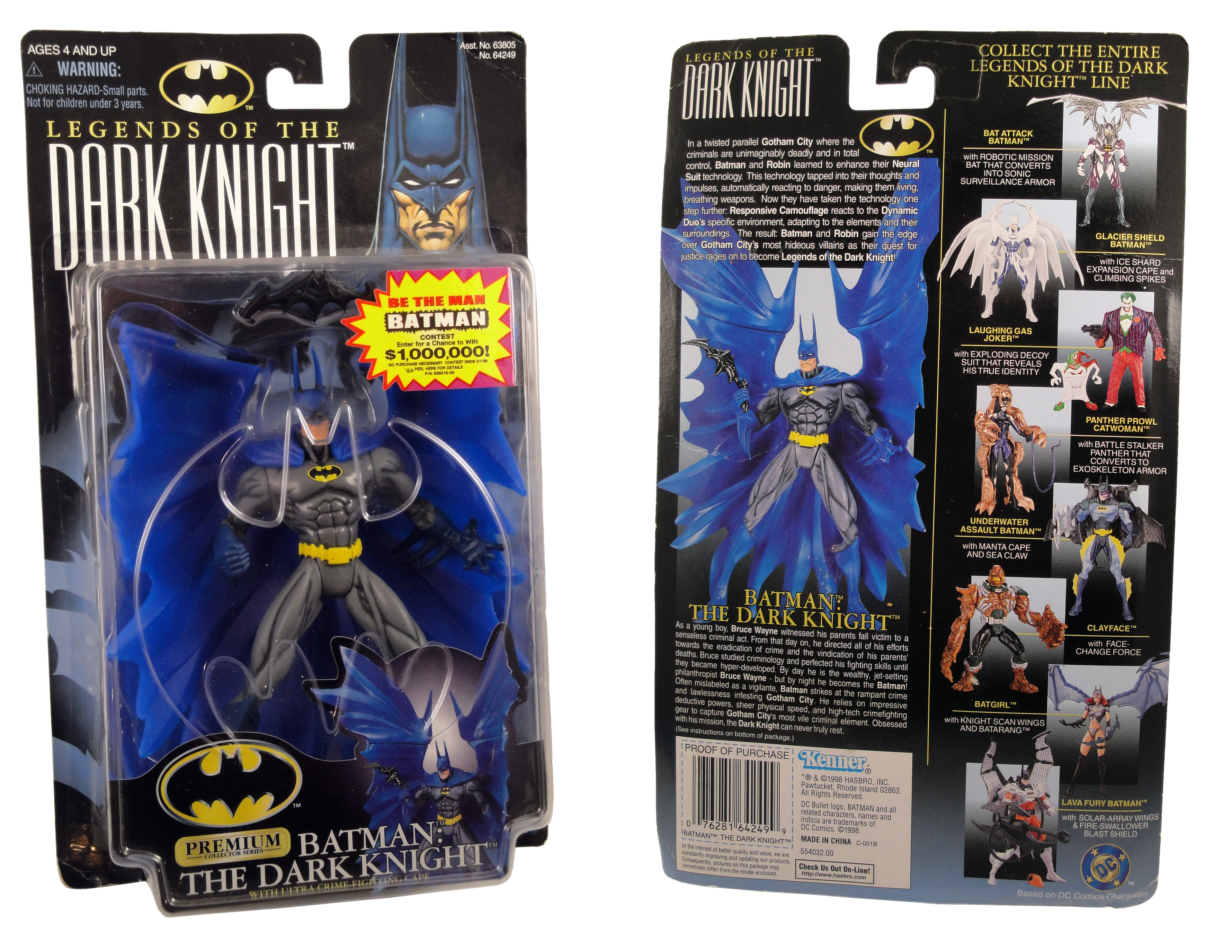 legends of the dark knight action figures