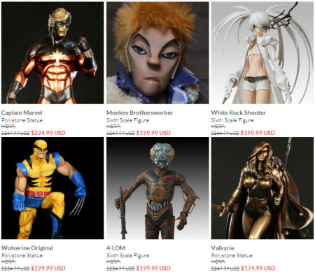 Visit Sideshow Collectibles!*