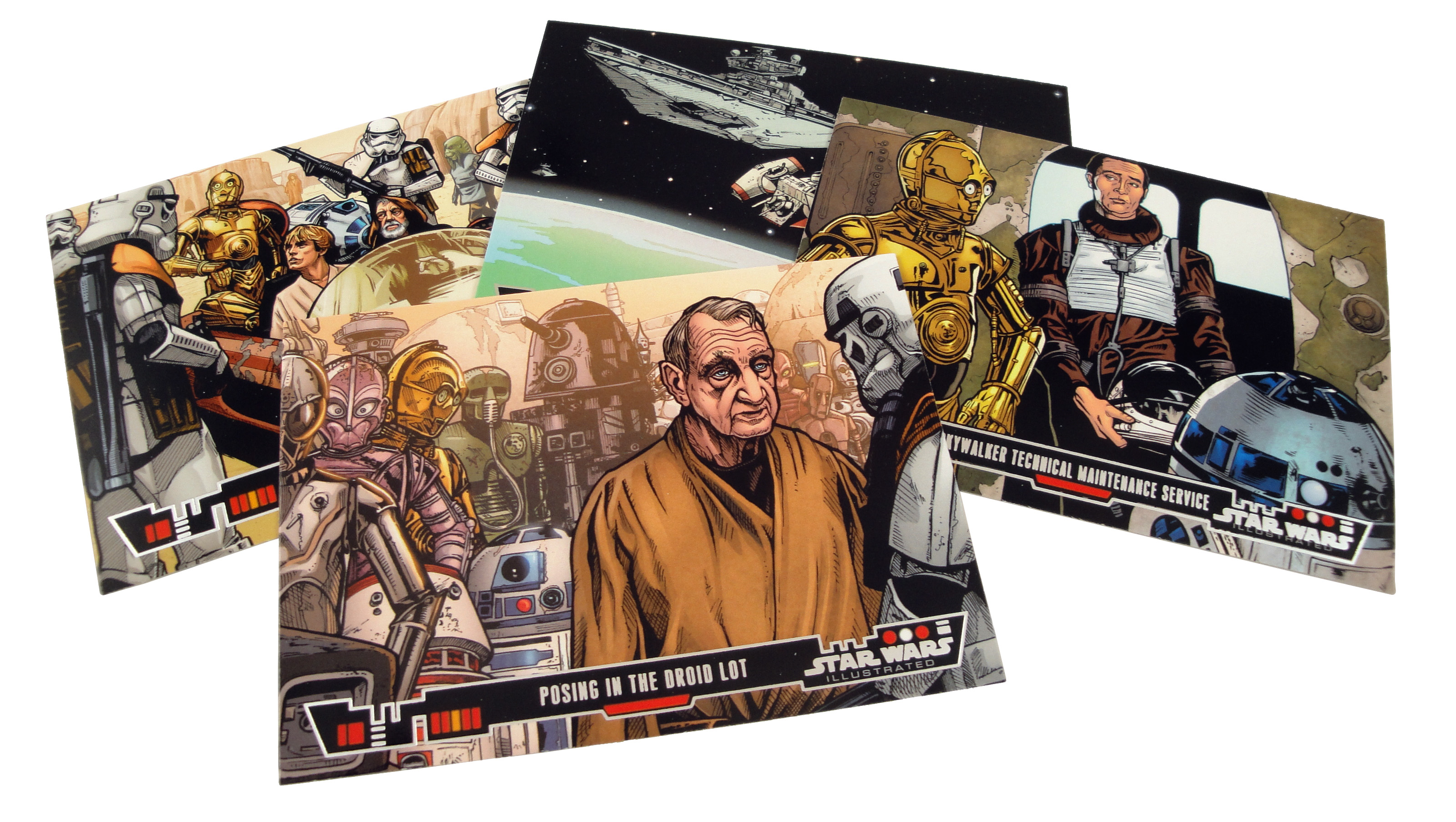 Review Star Wars Illustrated A New Hope (Trading Cards) BattleGrip