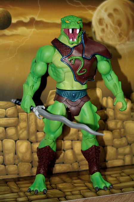 snake man action figure