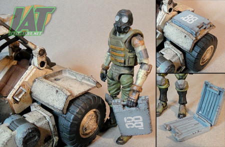 G.I. Joe-scaled military vehicles that transform into robots? I'm in! You should click the pic to visit It's All True.