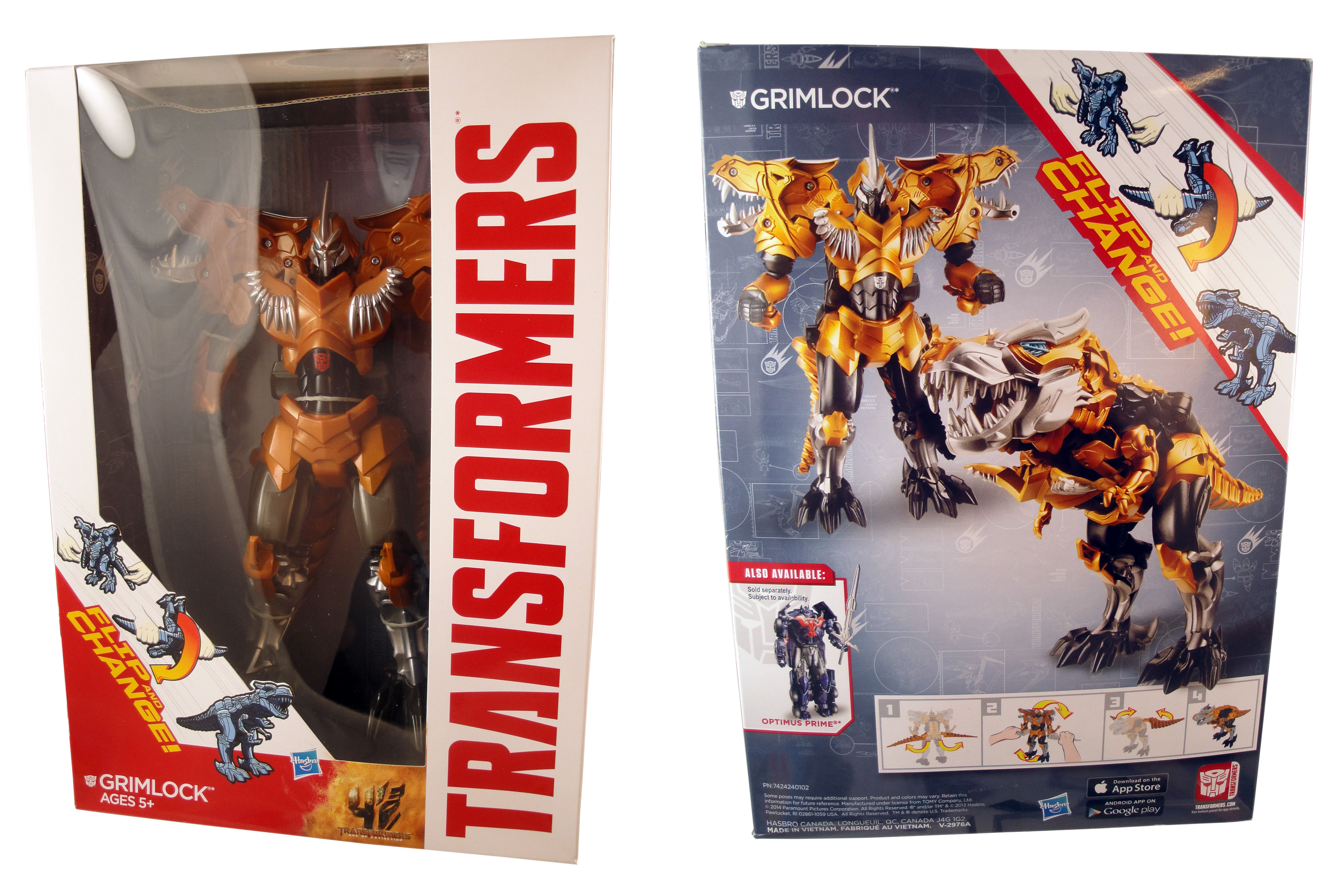 transformers flip and change