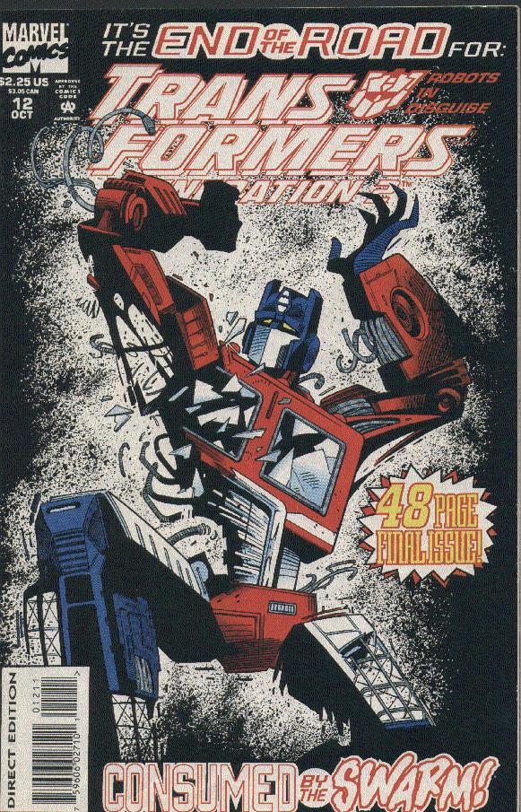 My Ten Favorite Transformers Comic Book Covers of the Marvel Era