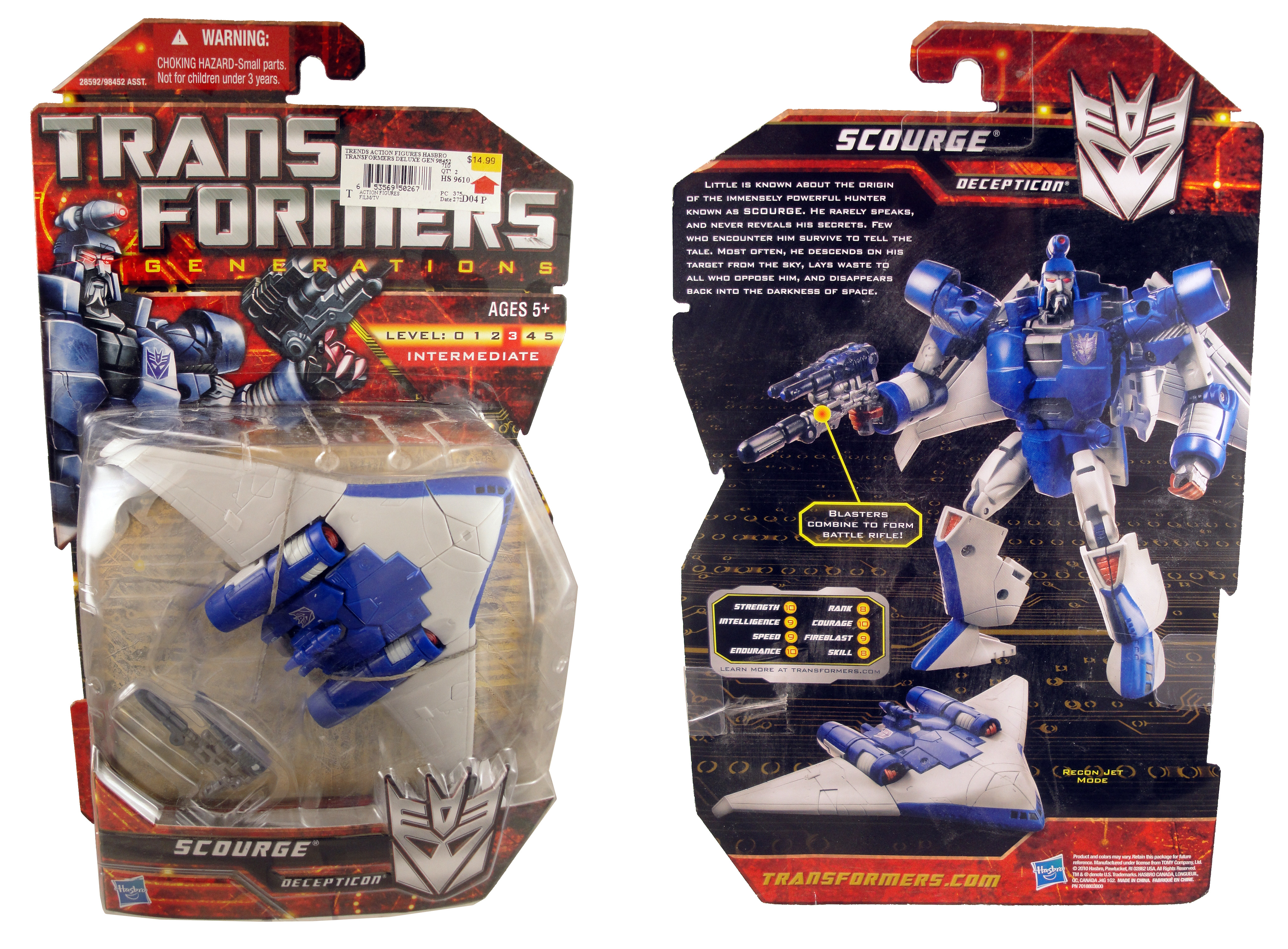 transformers generations scourge