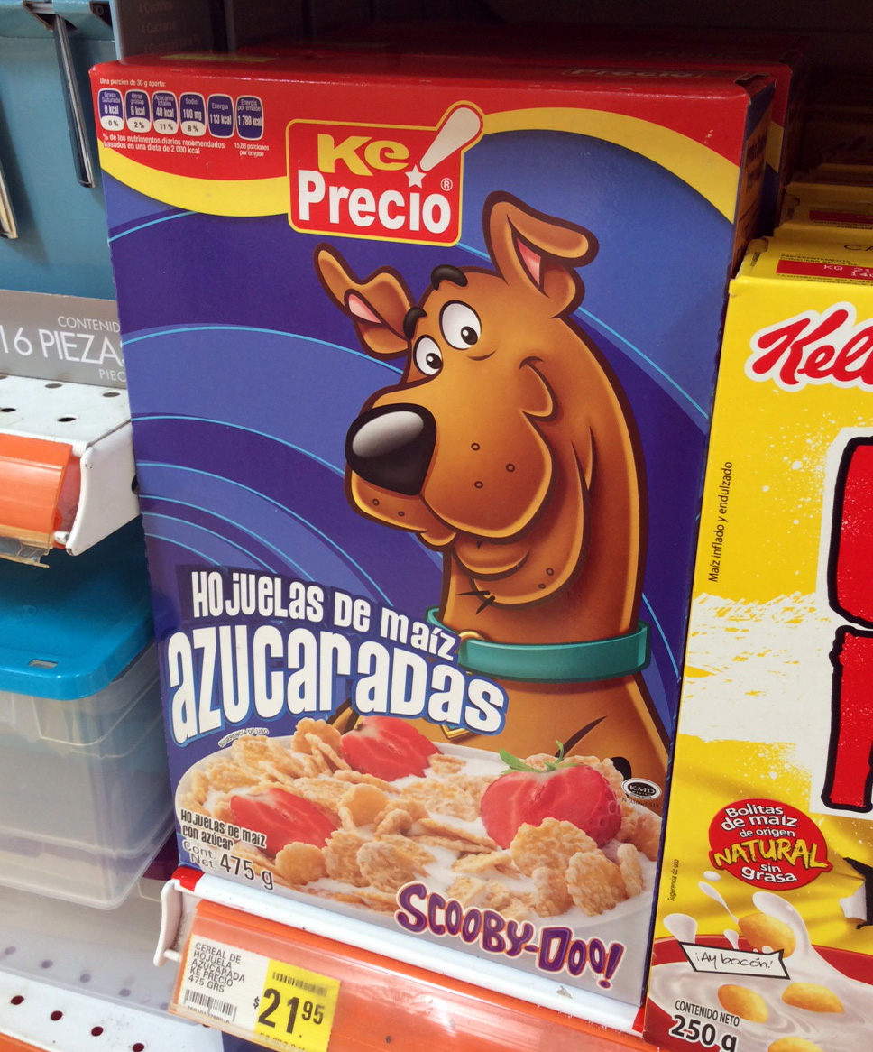 Scooby Doo Cereal in Mexico – BattleGrip