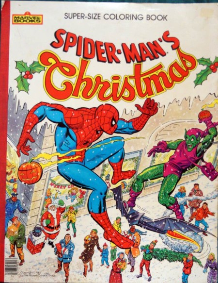 s Christmas Coloring Pages Spiderman  Best Free