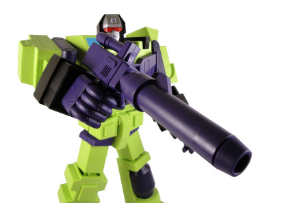 Unofficial third party Transformers Devastator toy. Click to enlarge image.