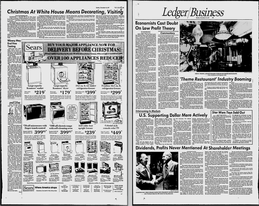 1977 “Star Wars Toys Sold Out” Newspaper Article – BattleGrip