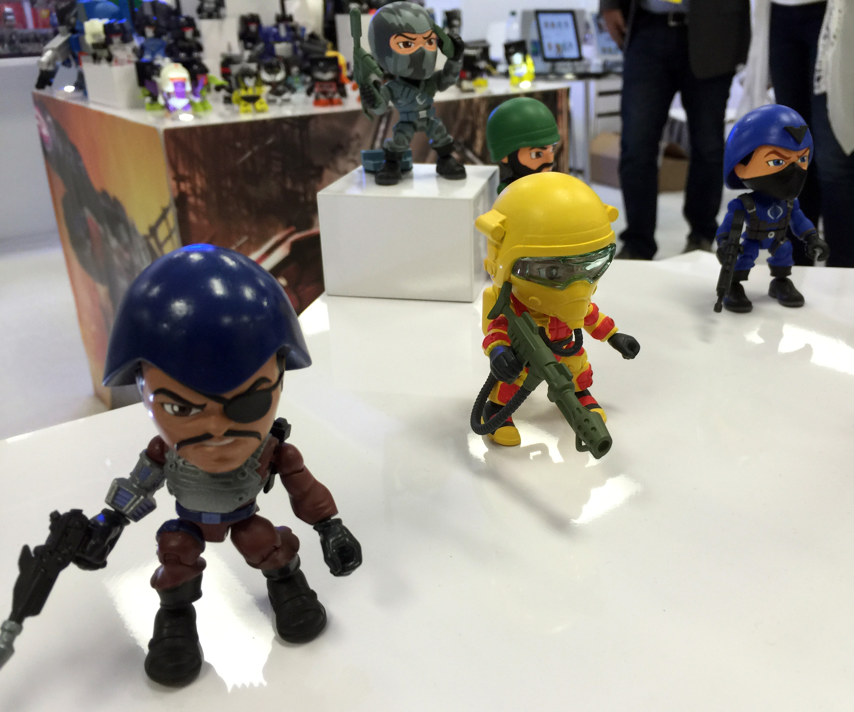 G.I. Joe Action Vinyls at Dallas Fall Toy Preview BattleGrip