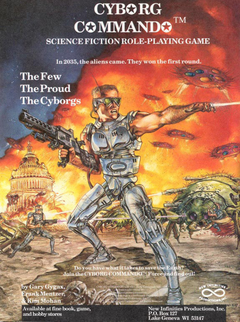 1987 Cyborg Commando RPG Ad – BattleGrip