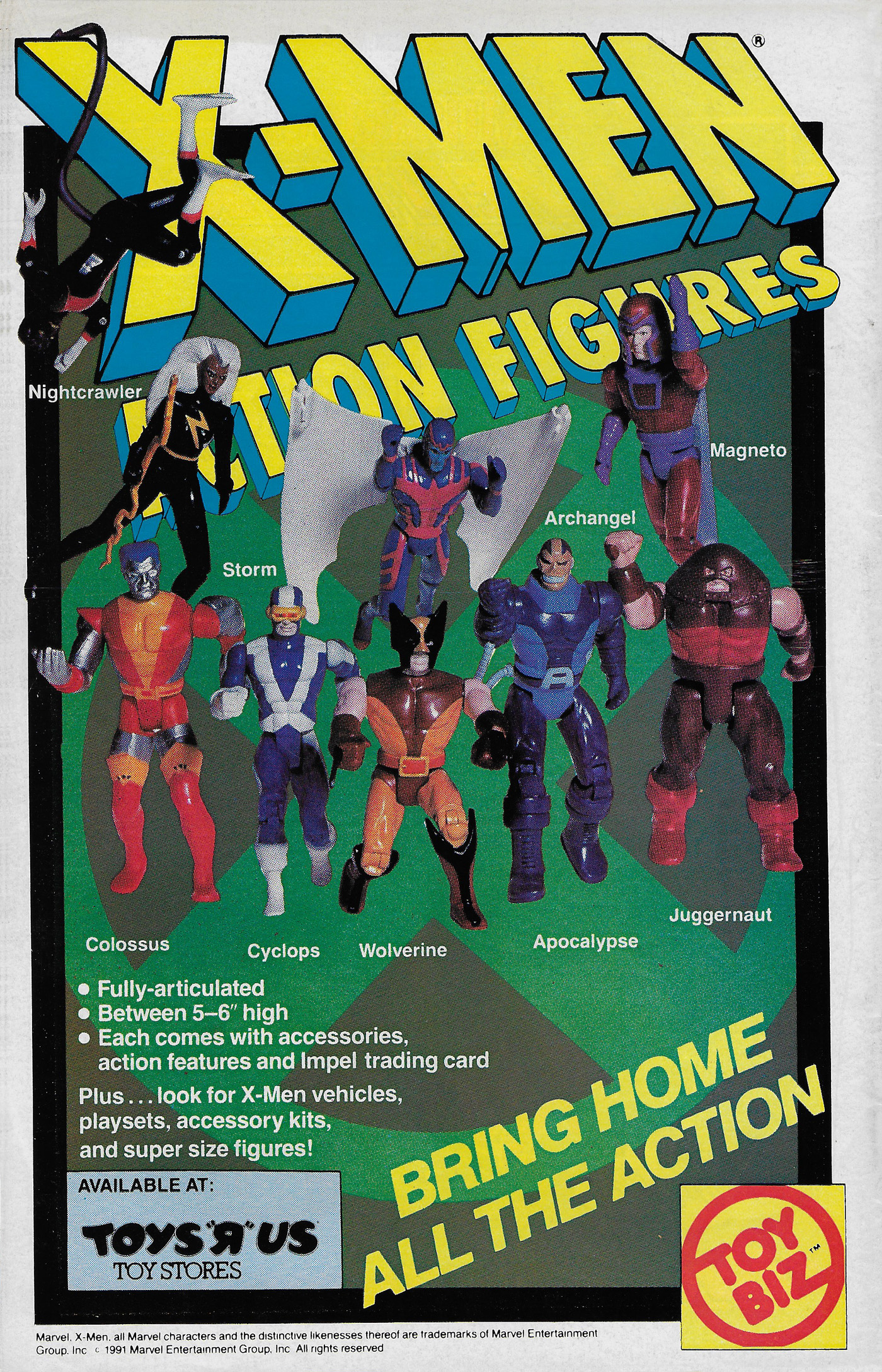 original x men action figures