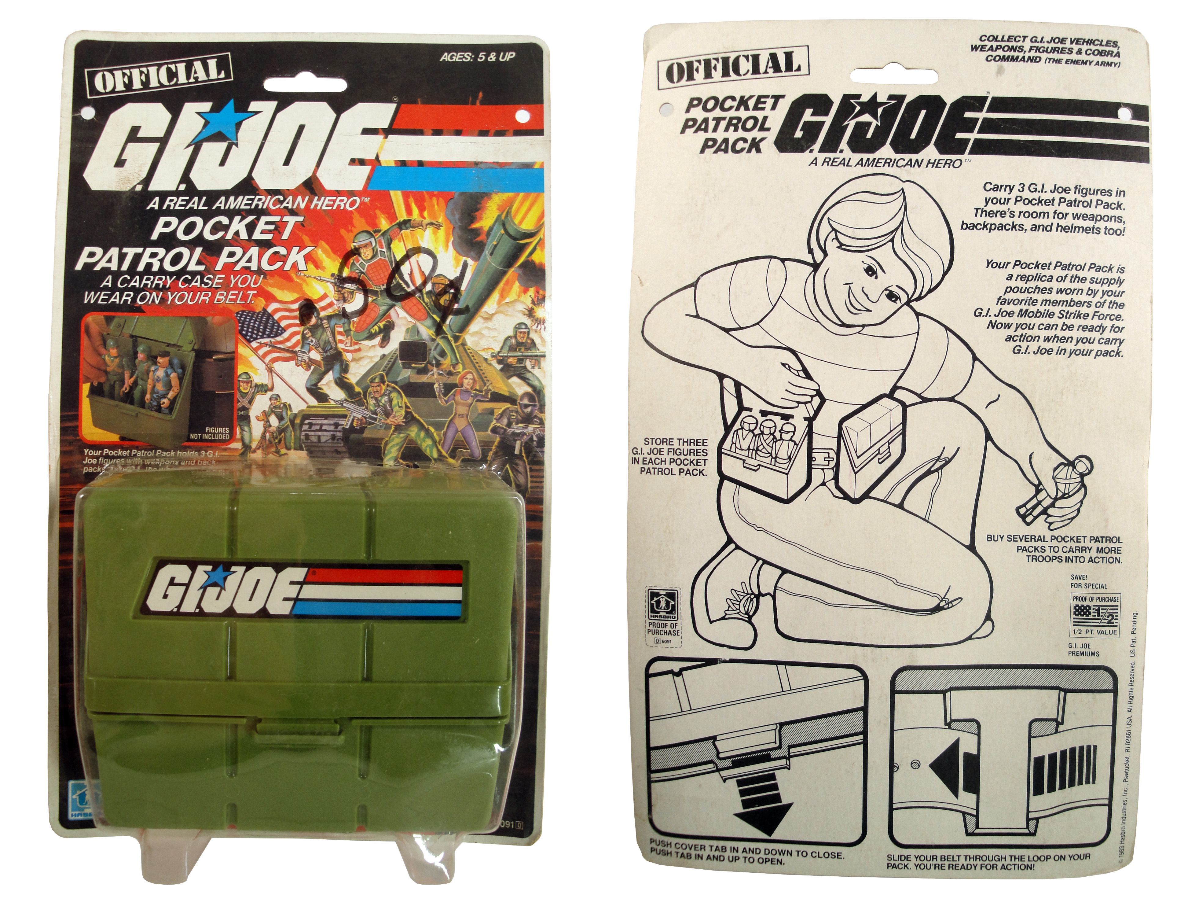 Review – G.I. Joe Pocket Patrol Pack (1983) – BattleGrip