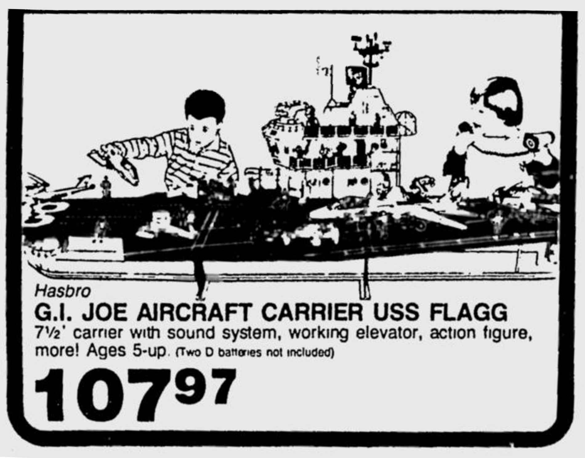 gi joe aircraft carrier uss flagg price