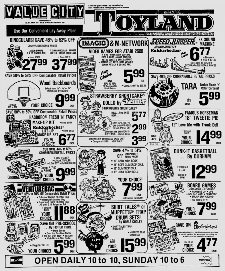 Deep Discounts on Strawberry Shortcake in 1983 – BattleGrip